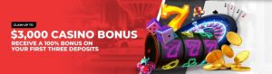 New player real money casino bonus
